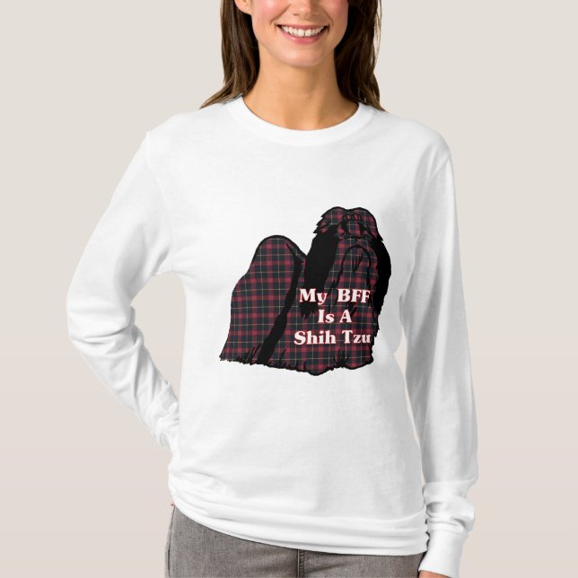 Camiseta Shih Tzu BFF Ofertas (Frente)