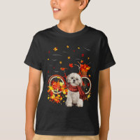 Shih Tzu Bike Autumn Dog Folha Queda Todos Y