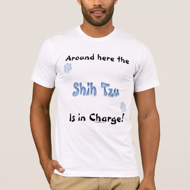 Camiseta Shih Tzu Charge (Frente)