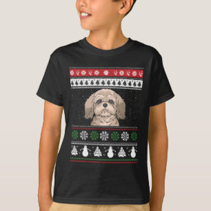 Camiseta Shih Tzu Christmas