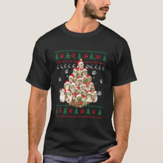 Camiseta Shih Tzu Christmas Dog Lover Gift Ugly Sweater Xma