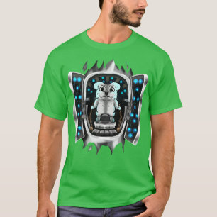 Camiseta Shih Tzu Dentro Costume Shih Tzu assume o controle