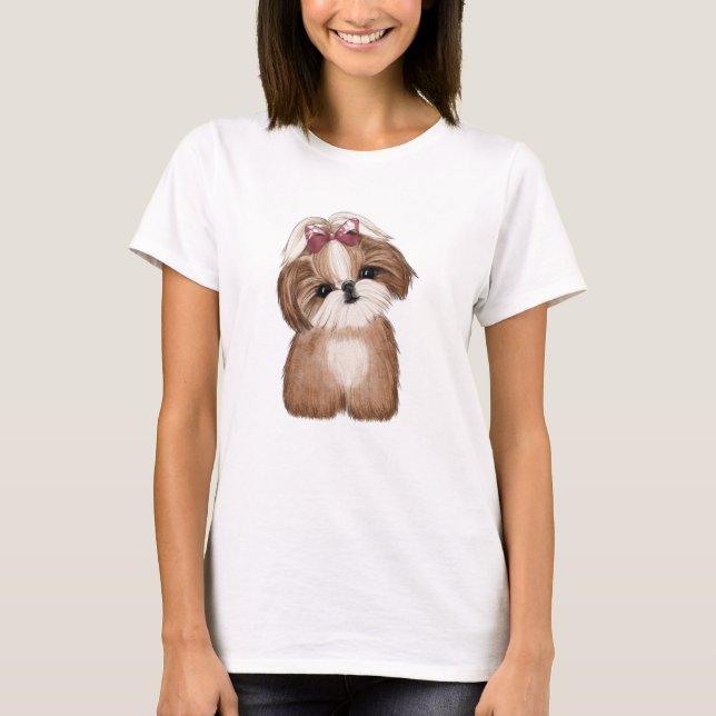 Camiseta Shih Tzu Dog (Frente)