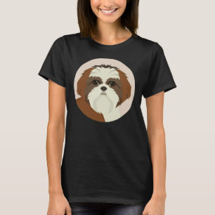 Camiseta Shih Tzu Dog Face