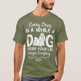 Camiseta Shih Tzu Dog Puppies Proprietário Lover _15