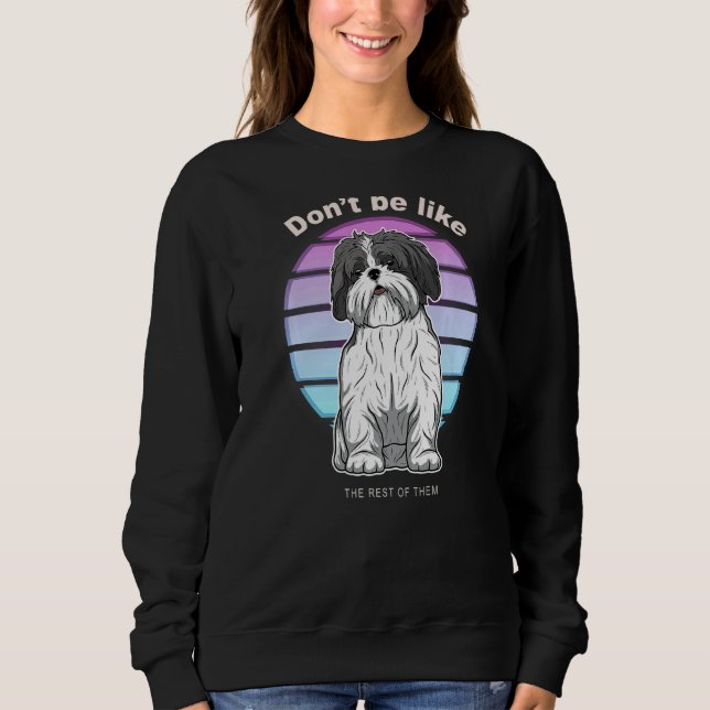 Camiseta Shih Tzu Dog Vintage 15 (Frente)