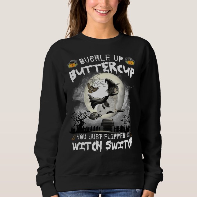 Camiseta Shih Tzu Dog Witch Switch (Frente)