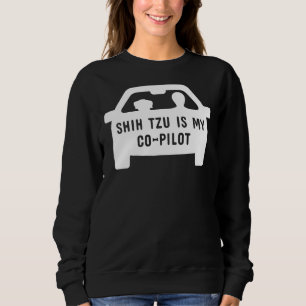 Camiseta Shih Tzu É Minha Copiloto