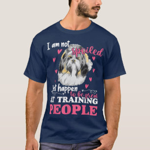 Camiseta Shih Tzu Eu Não Sou Maldito Proprietário De Cachor