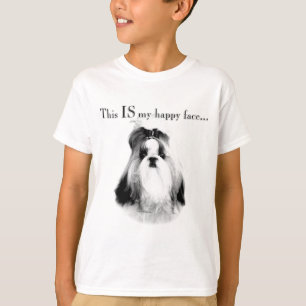 Camiseta Shih Tzu Happy Face