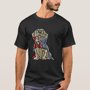 Camiseta Shih Tzu Happy Halloween Vamire Long Slee