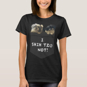 Camiseta Shih Tzu I Shih Tzu Não!