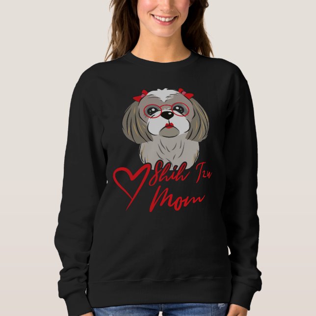 Camiseta Shih Tzu Mãe (Frente)