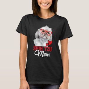 Camiseta Shih Tzu Mãe - Proprietário do Cachorro Criador de