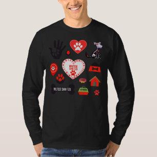 Camiseta Shih Tzu Maltês Para Boys E Girls Packs