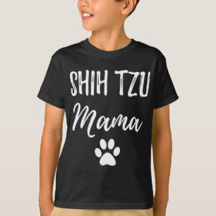 Camiseta Shih Tzu Mama Engraçado Cachorro Sobreloso Cachorr