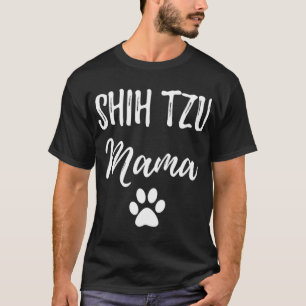 Camiseta Shih Tzu Mama Engraçado Cachorro Sobreloso Cachorr