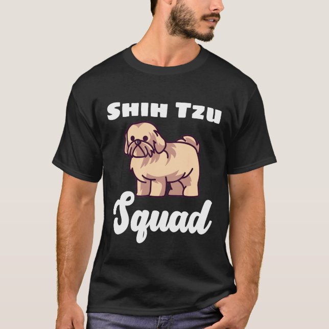 Camiseta Shih Tzu Squad (Frente)