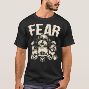 Camiseta Shih Tzu Teme A Barba