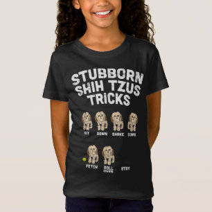 Camiseta Shih Tzu Tricks Animal Pet Dog Owne