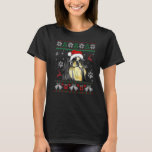 Camiseta Shih Tzu Ugly Christmas Dog Santa Hat Xmas Dog<br><div class="desc">Shih Tzu Ugly Christmas Dog Santa Hat Xmas Dog</div>