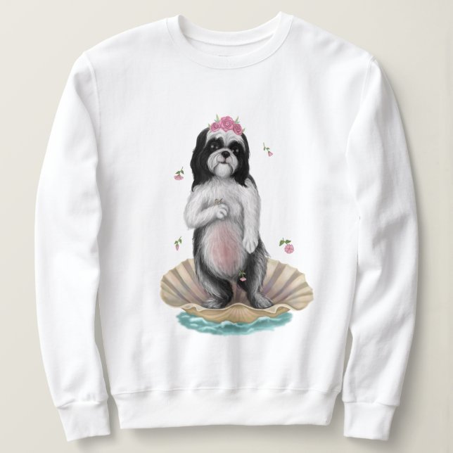 Camiseta Shih Tzu Venus (Frente do Design)
