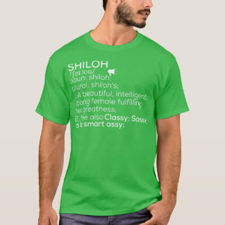 Camiseta Shiloh Nome Shiloh Definição Shiloh Nome feminino