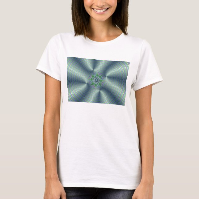 Camiseta Shimmerine - Arte Fractal (Frente)