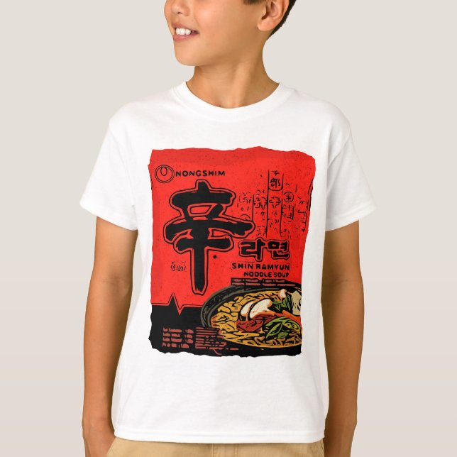 Camiseta Shin Ramyun Coreano (Frente)