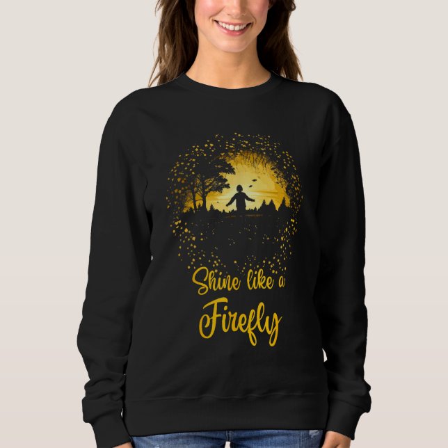 Camiseta Shine Like a Firefly Lightning Bugs Fireflies (Frente)