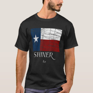 Camiseta Shiner TX - Sinalizador do Texas - Presente do Est