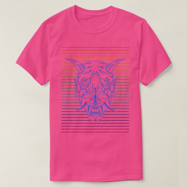Camiseta Shinigami de Linhas Azuis (Frente do Design)