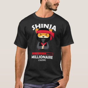 Camiseta Shinja Millionaire Carregando Cripto Blockchain