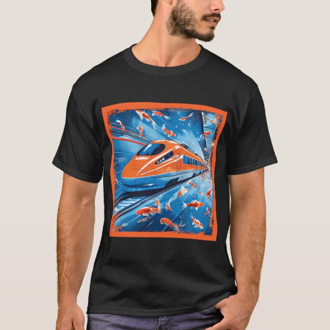 Camiseta Shinkansen Aerodinâmico (Frente)