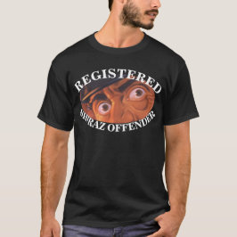 CAMISETA SHIRAZ OFFENDER NAPA SONOMA ZINFANDEL REGISTRADO