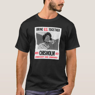 Camiseta Shirley Ch Não-Comprado Do Poster Da Campanha Retr