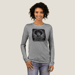 Camiseta Shirley Chisholm cita Black lives matéria