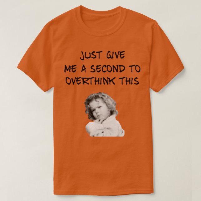 Camiseta Shirley Temple OverPensamento (Frente do Design)