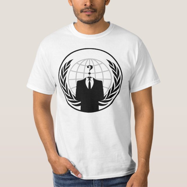 Camiseta Shirt anonymous (Frente)