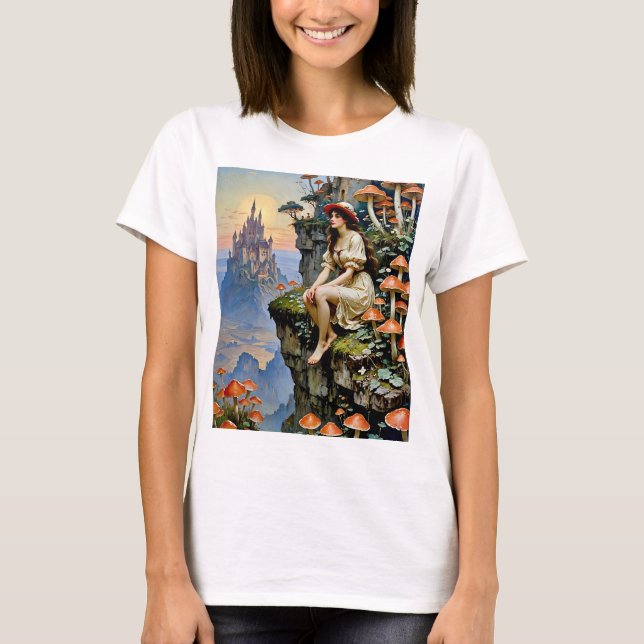 Camiseta Shirt Castelo Encantado Sonhscape Dreamscape (Frente)