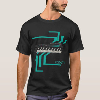 Camiseta Shirt Clássica Dx7 do Synthesizer