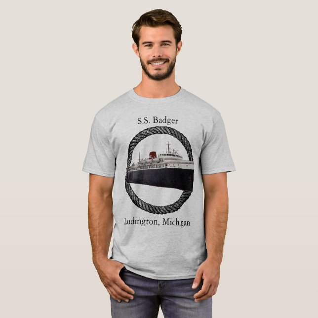 Camiseta Shirt da Corda do Badger SS (Frente Completa)