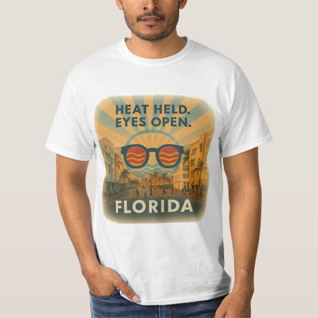 Camiseta Shirt de Miami de valor | Calor urbano (Frente)