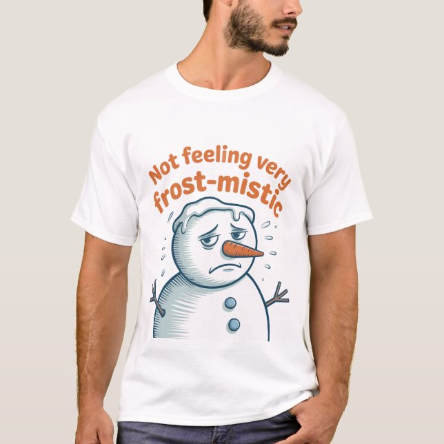 Camiseta Shirt | Funny Snowman Christmas Tee | Winter Humor (Frente)