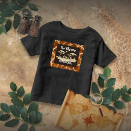 Camiseta Shirt Giraffe Wild