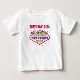Camiseta Shirt Las Vegas Birthday Girl