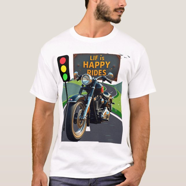 Camiseta Shirt Open Road Harley Adventure (Frente)
