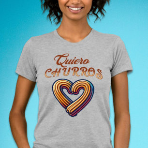 Camiseta Shirt Quiero Churros