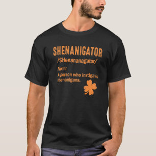 Camiseta Shirt Shenanigans Definição do Shenanigers Santo P