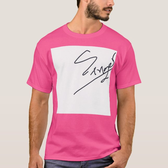 Camiseta Shirts Singer (Frente)